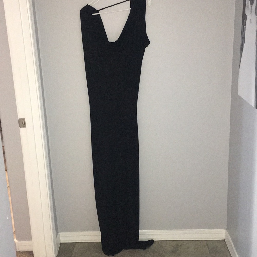 Roller and Fount Assymetrical Top Maxi Dress